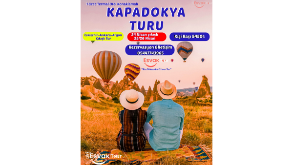 Hayal Gibi 1 Gece Konaklamalı Kapadokya - Konya Turu 